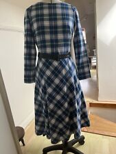 Blue tartan plaid for sale  HENLEY-ON-THAMES