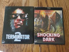 SHOCKING DARK w/Limited Edition TERMINATOR 2 Slipcover Blu-Ray OOP Severin RARE comprar usado  Enviando para Brazil
