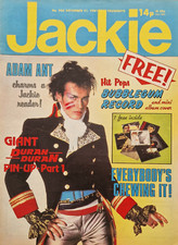 Jackie magazine november for sale  UK