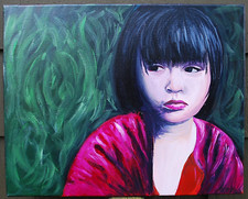 Vtg portrait asian for sale  Rush