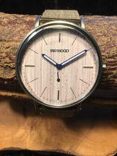 Armbanduhr quarz wood gebraucht kaufen  Wiesbaden