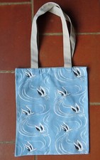 Sac toile bleue d'occasion  Sainte-Alvère