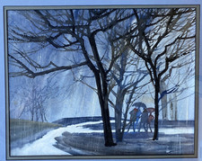rain watercolor walk for sale  Nacogdoches