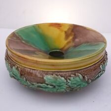 Victorian majolica spittoon for sale  CHESTER