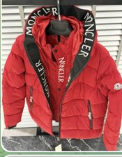 Moncler jacke rot gebraucht kaufen  Ludwigshafen am Rhein