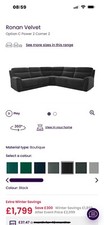 Dfs large corner for sale  BRIDGWATER