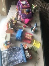 FISHER PRICE LOVING FAMILY; ludzie, meble, w tym SAMOCHÓD, duża partia na sprzedaż  Wysyłka do Poland