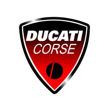 Sticker plastifié ducati d'occasion  France