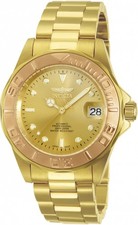 Invicta Pro Diver relógio masculino automático mostrador dourado 13930 comprar usado  Enviando para Brazil