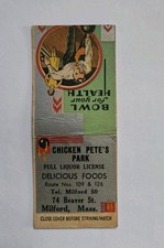 Matchbook cover chicken for sale  Mcminnville