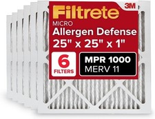 25x25x1 furnace air for sale  Spring