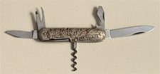 Usado, Faca de saca-rolhas Carl Schlieper marca olho mini bartender década de 1930 comprar usado  Enviando para Brazil