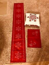 Lot snowflake pillow for sale  Tulsa