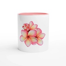 Tasse céramique frangipanier d'occasion  Suresnes