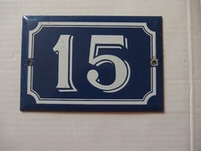 Plaque numero rue d'occasion  France