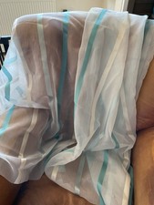 Voile curtain fabric for sale  SOUTHAMPTON
