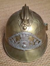 Casque pompier sainte d'occasion  La Haye-du-Puits