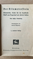 Kilometerstein liederbuch note gebraucht kaufen  Frankfurt am Main