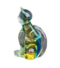 Vintage murano cat for sale  SUNBURY-ON-THAMES