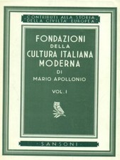 Fondazioni della cultura usato  Italia