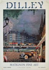 Affiche dilley exposition d'occasion  La Courtine