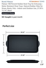 boot tray for sale  WARRINGTON
