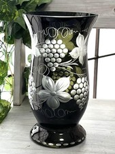Vaso verde Bohemia Glass Egermann comprar usado  Enviando para Brazil