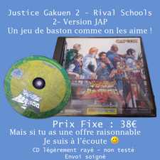 Justice gakuen rival d'occasion  Ligueil