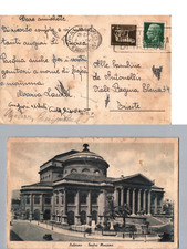 Cartolina f.p palermo usato  Castione Andevenno