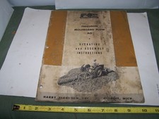 FERGUSON AO Moldboard Trator Arado Manual do Proprietário Fazenda Hit Miss Motor Vapor comprar usado  Enviando para Brazil