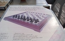 Jeu échecs bois d'occasion  Saint-Laurent-Nouan