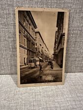 Cartolina antica genova usato  Italia