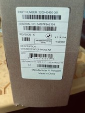 Usado, Telefone IP VoIP POE com fio Polycom 2200-40450-001 VVX 201 comprar usado  Enviando para Brazil