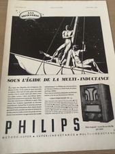 Publicité 1935 radio d'occasion  Bordeaux-