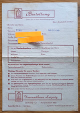 Bestellformular versandhaus le gebraucht kaufen  Bad Lauchstädt