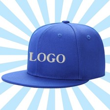 Chapéu de algodão aba plana personalizado | Boné Snapback logotipo bordado ou impresso comprar usado  Enviando para Brazil
