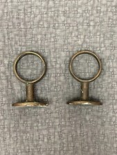 Pair vintage brass for sale  LONDON