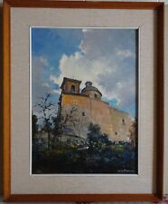 olio quadro dipinto ad usato  Napoli