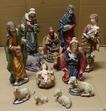 Presepe completo statuine usato  Villata