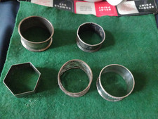 Hallmarked silver napkin for sale  WREXHAM