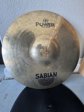 Usado, Prato Sabian 22” HH martelado à mão Power Bell Ride Vinnie Paul PANTERA Signature comprar usado  Enviando para Brazil