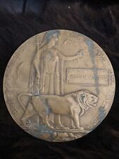 Ww1 memorial plaque for sale  GOSPORT