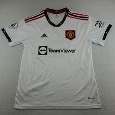 Camisa masculina Manchester United L Premier League Soccer TeamViewer Adidas ** comprar usado Camisa masculina Manchester United L Premier League Soccer TeamViewer Adidas ** comprar usado  Enviando para Brazil