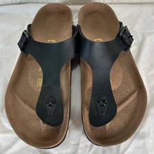 Birkenstock gizeh black for sale  Elgin
