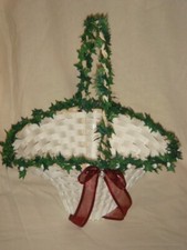 Streukörbchen weiß hochzeit gebraucht kaufen Streukörbchen weiß hochzeit gebraucht kaufen  Waging a.See