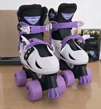 Patins quádruplos ajustáveis infantis SYMTH TOYS ACTION ROXO (tamanho 29 - 32) comprar usado  Enviando para Brazil