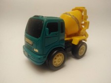 TOYO Toys Isuzu cement mixer truck vintage blue yellow model 1/50 scale na sprzedaż  PL