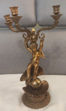 Antico candelabro bronzo usato  Roma