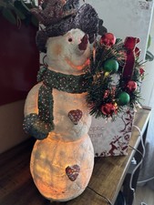 Fiber optic snowman for sale  Apache Junction