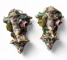Meissen paire bouquetières d'occasion  Paris IX